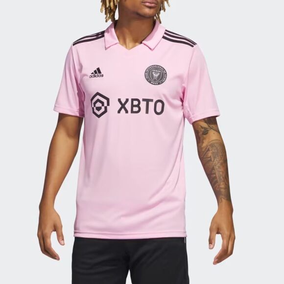 Adidas 23/24 Miami CF Home Jersey Messi 10 Pink Small NWT in packaging - Picture 4 of 13
